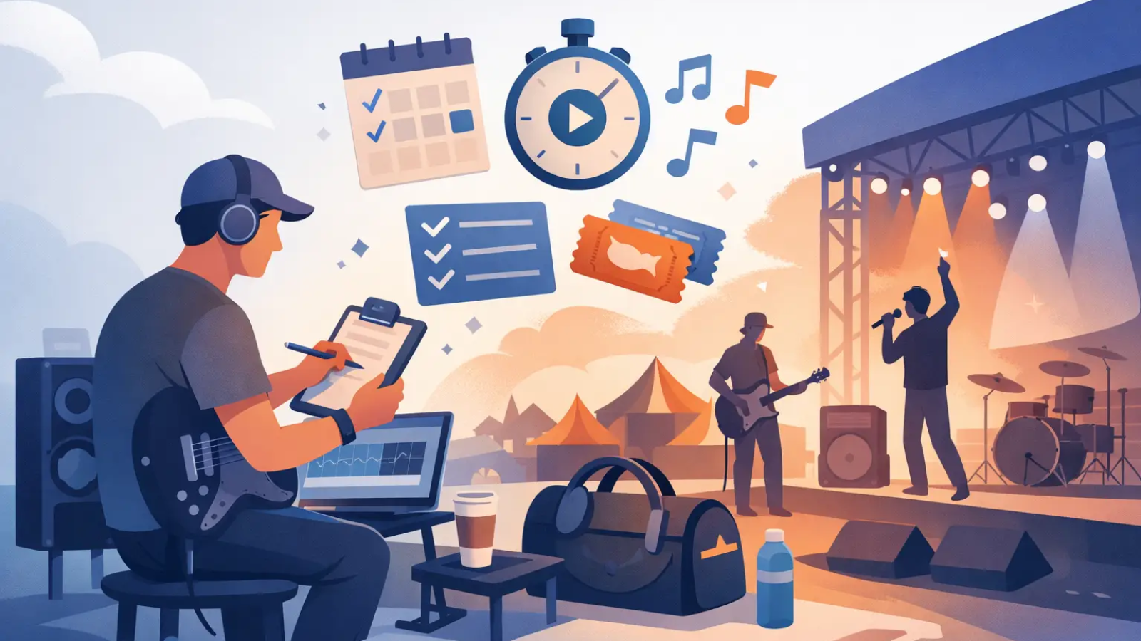 How to Prepare for Music Festival Performance